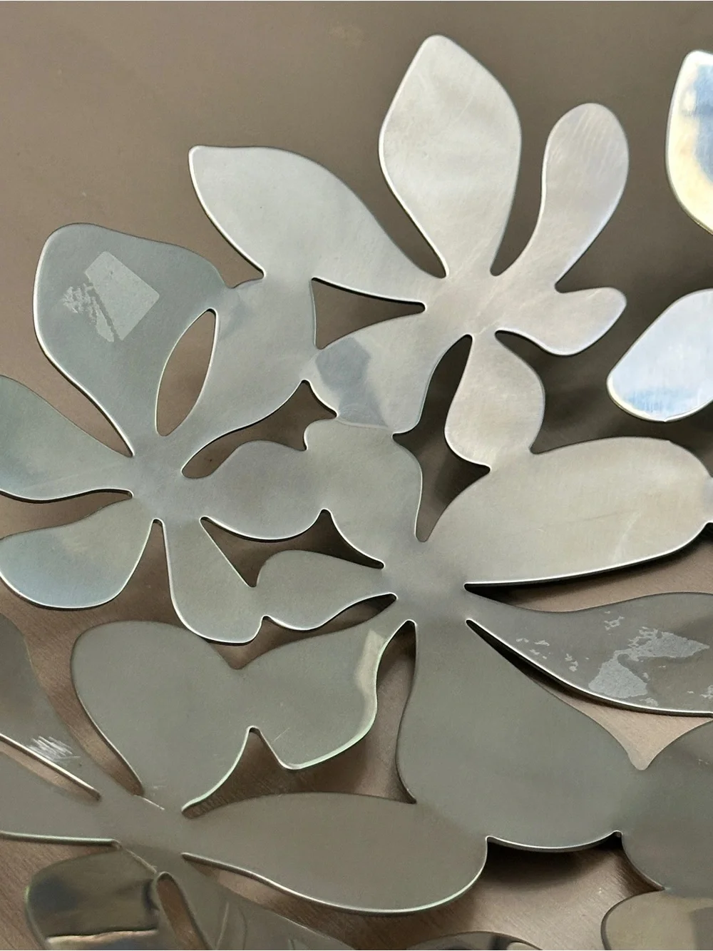 IKEA Stockholm Stainless Steel Leaf Bowl - Design Monika Mulder 16
